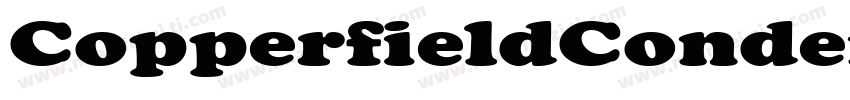 CopperfieldCondensed Italic字体转换